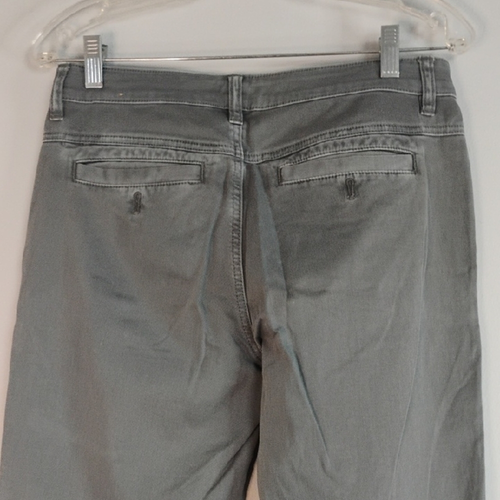 Prana Charcoal Gray Buttoned Fly Closure Women's Pants Size 4 Casual Office City - Picture 7 of 9